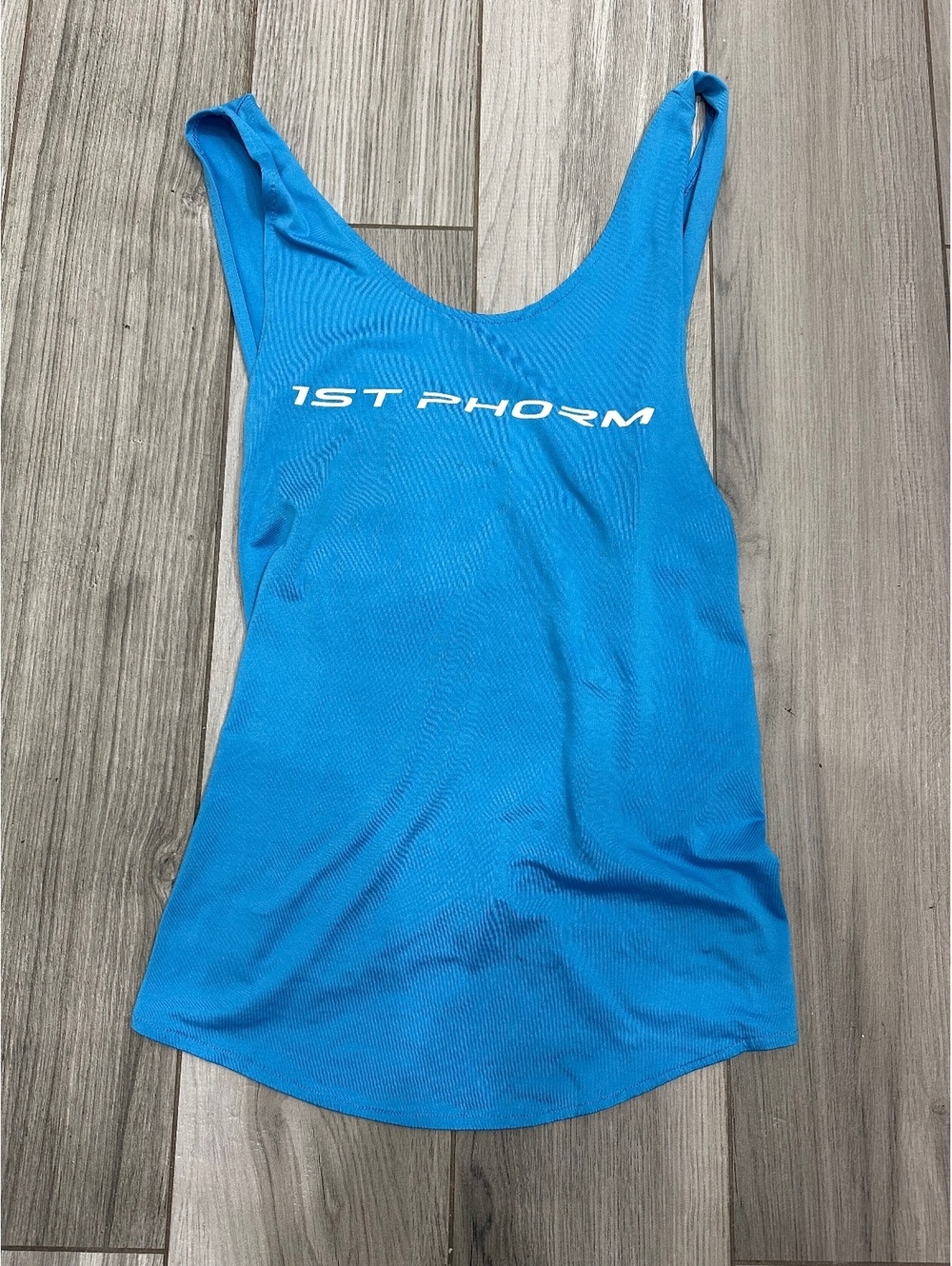 1st Phorm Blue Athletic Tank Top Medium